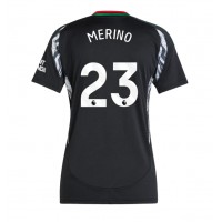 Camiseta Arsenal Mikel Merino #23 Visitante Equipación para mujer 2024-25 manga corta